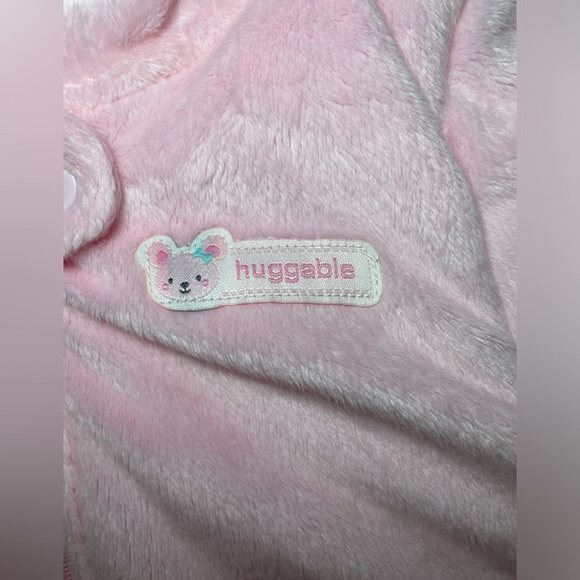 NWT Child of Mine Baby Pink Pram Winter Bodysuit Size 0-3 Months - Picture 8 of 8